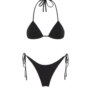 Triangl Vinca Ebony Black